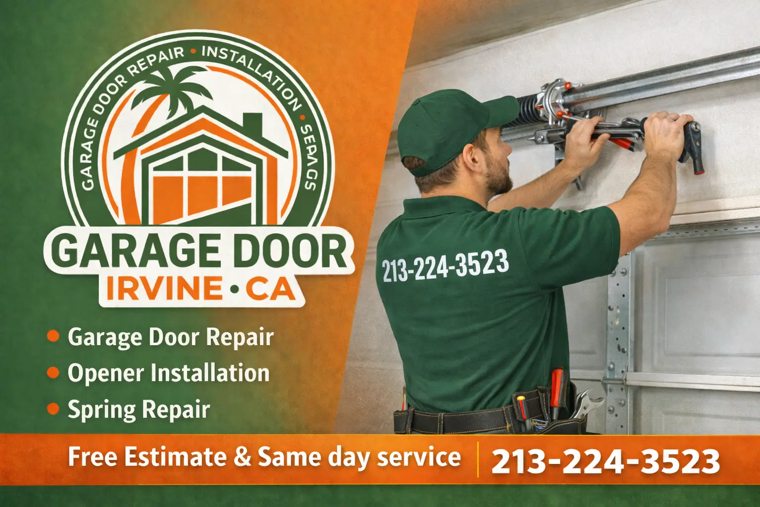 Garage Door Irvine CA | Repair & Installation | Same Day Service